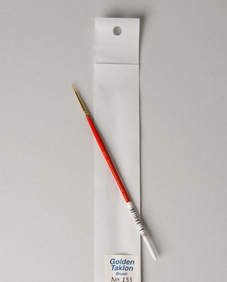 10/0 Golden Taklon Detail Brush