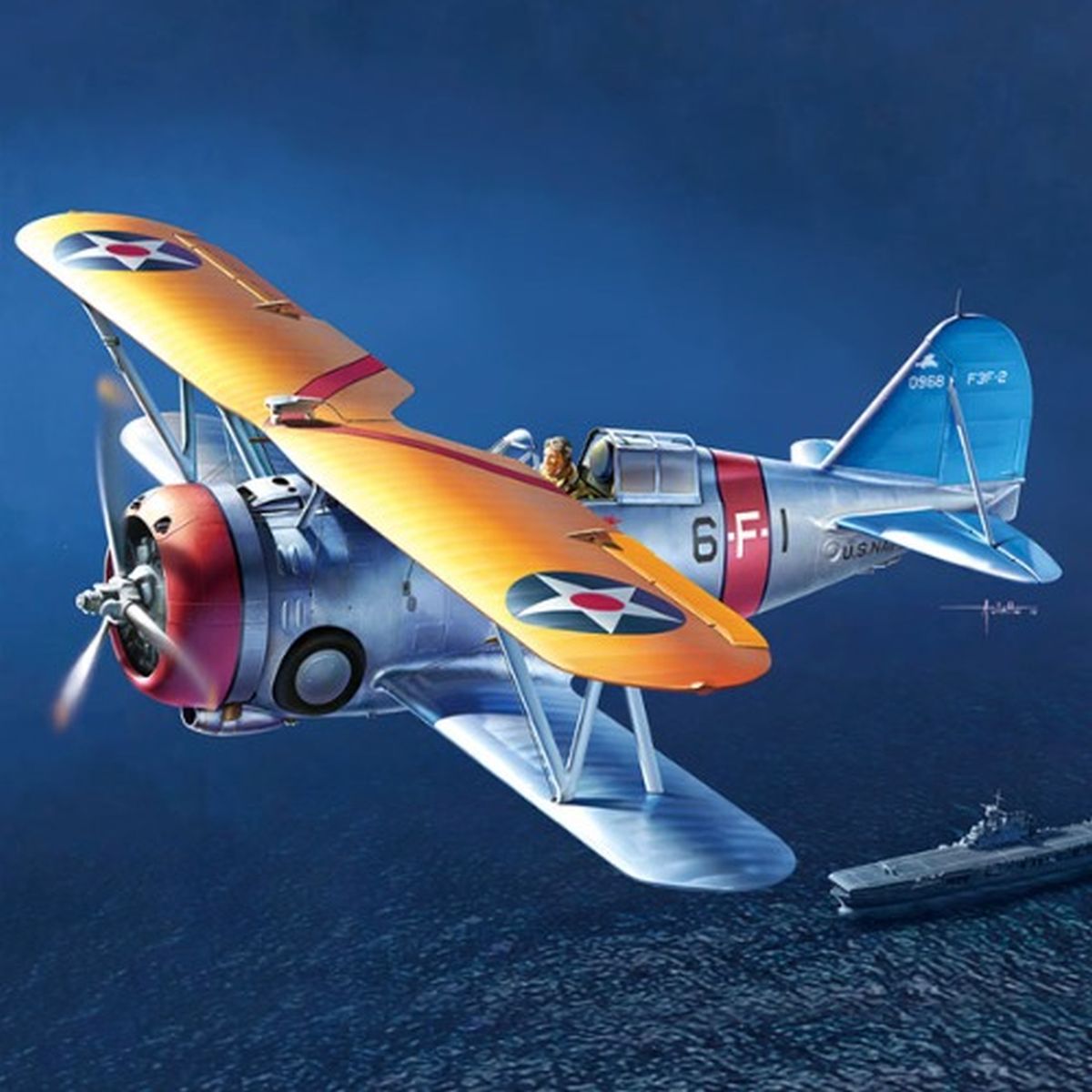 TARIFF USN F3F-2 VF-6 Fighting Six