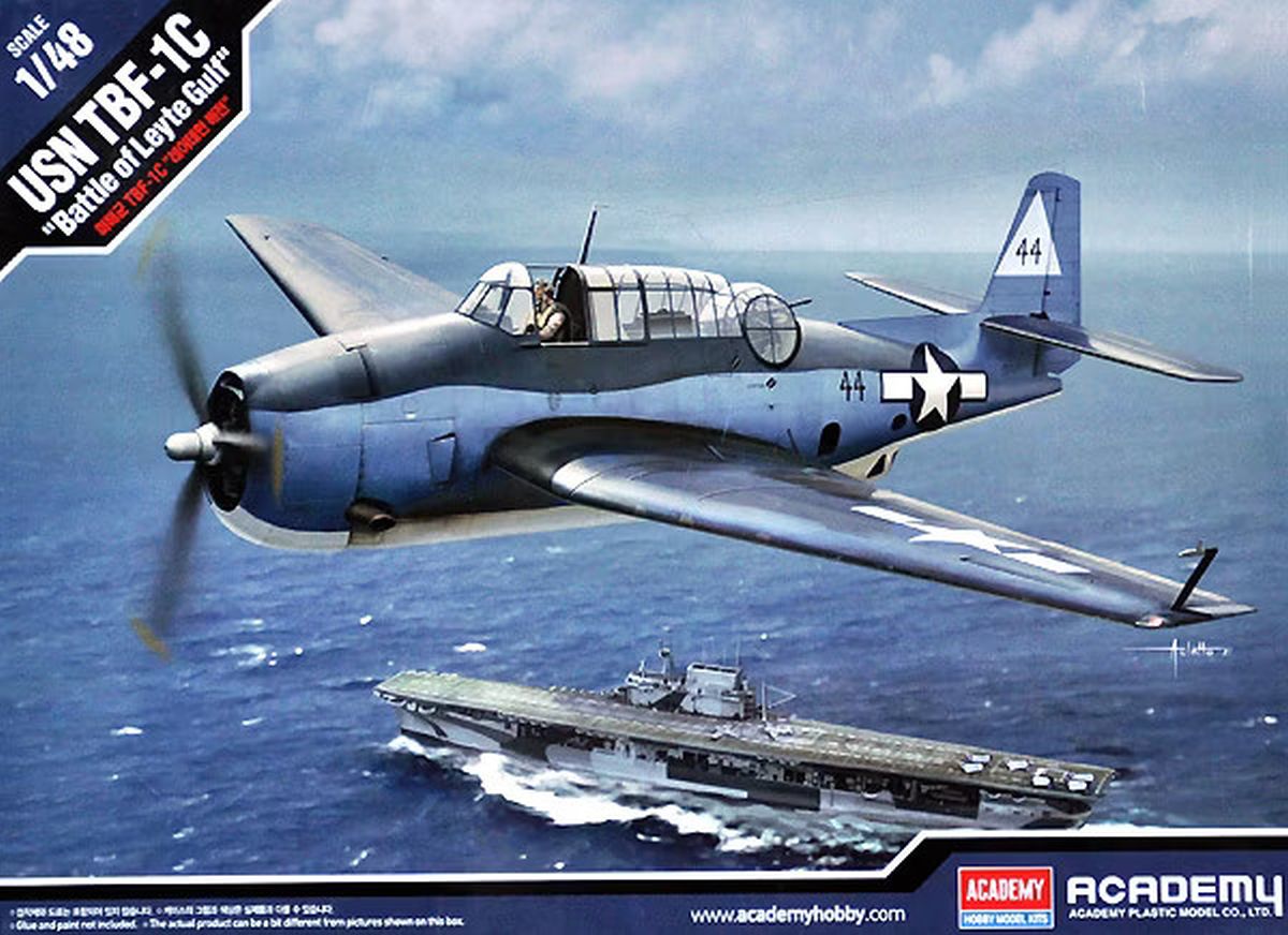 TARIFF TBF-1C Avenger Battle Leyte Gulf