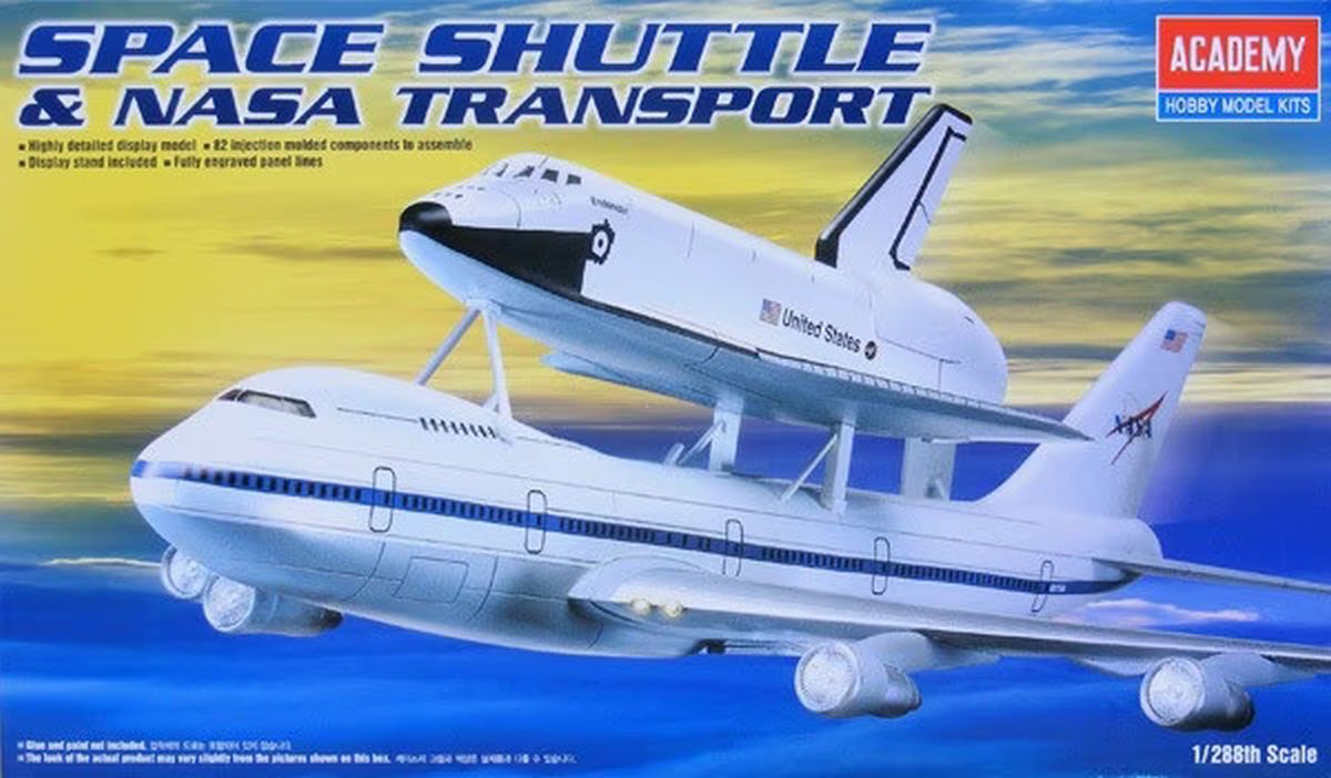 TARIFF Space Shuttle & Boeing 747 Carrier (was kit #1640)