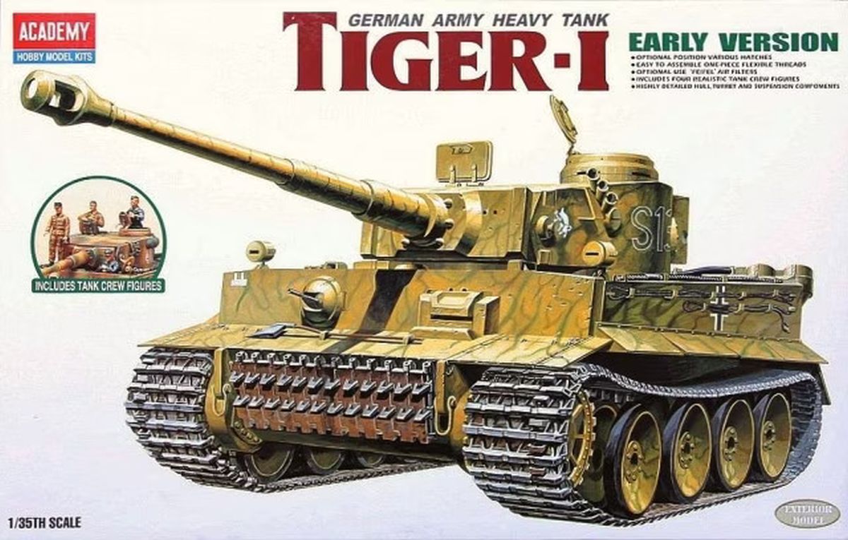 TARIFF Tiger I (early) Exterior Model (was kit #1386)