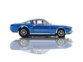 Shelby GT350 1966 Blu Wht Stripes