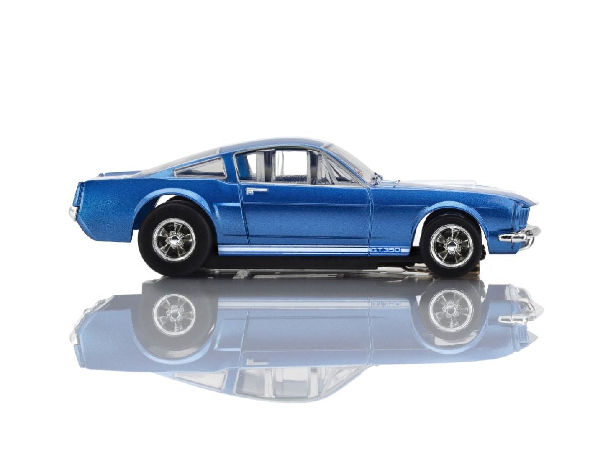 Shelby GT350 1966 Blu Wht Stripes