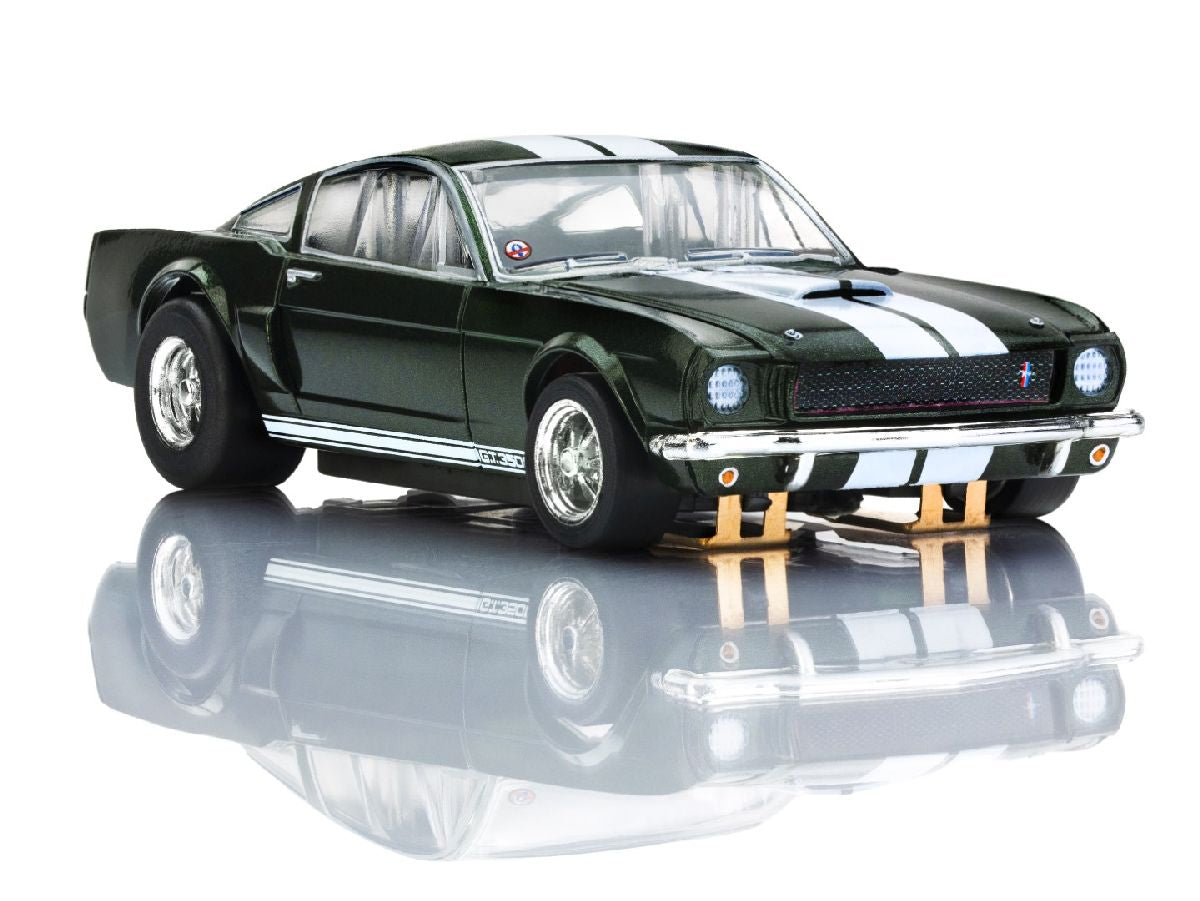 Shelby GT350 1966 Ivy Grn Wht Stripes
