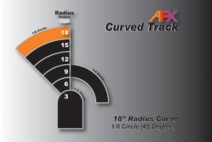 Track Curve 18''x1/8 Pr