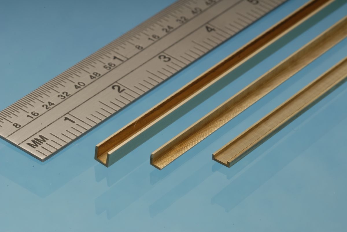 Brass Angle 2 x 2 mm 1pcs
