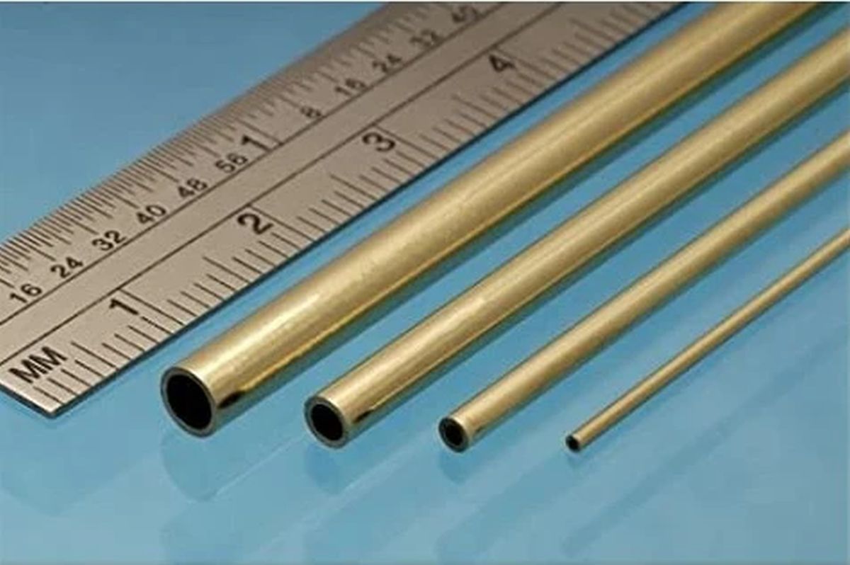 Brass Tube 9 x 0.45 mm 2pcs
