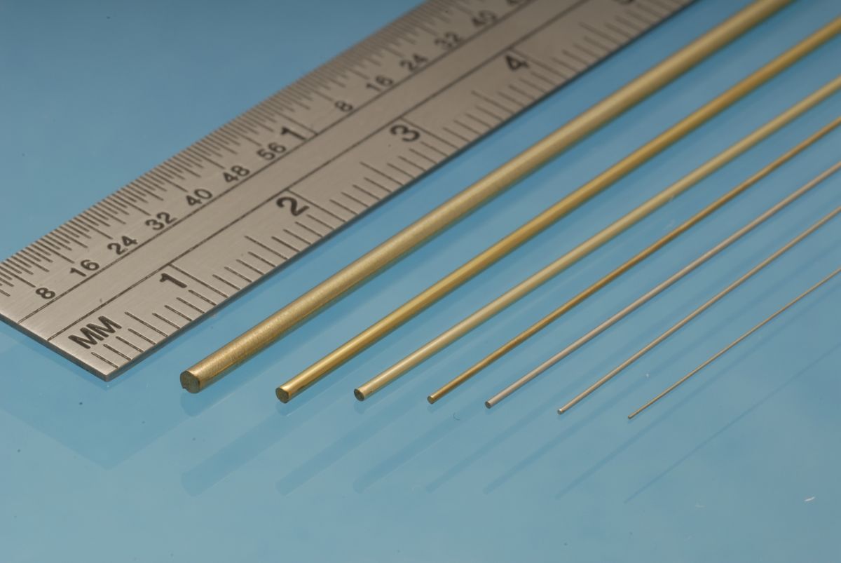 Brass Rod 0.45mm 10pcs