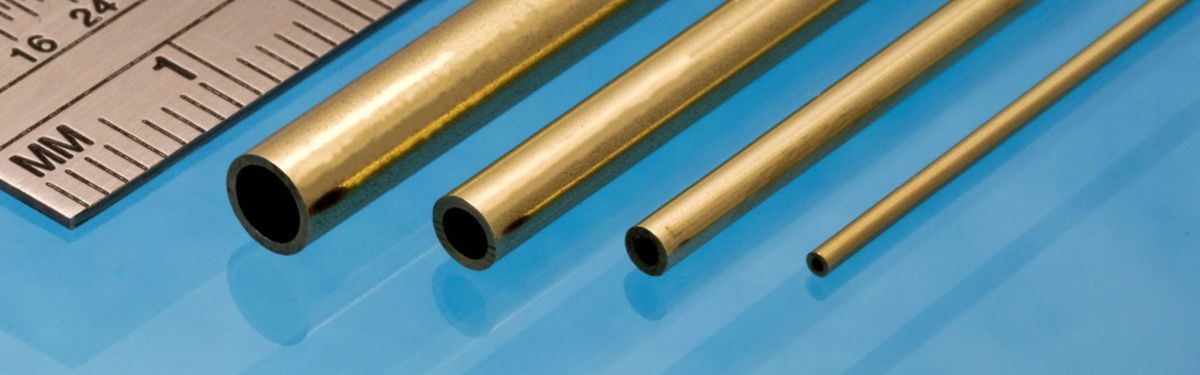 Brass Micro Tube 1.3 mm x 1.1 mm i.d. 3pcs