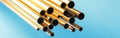 Round Brass Micro Tube 0.5 x 0.3 mm i.d. 3pcs