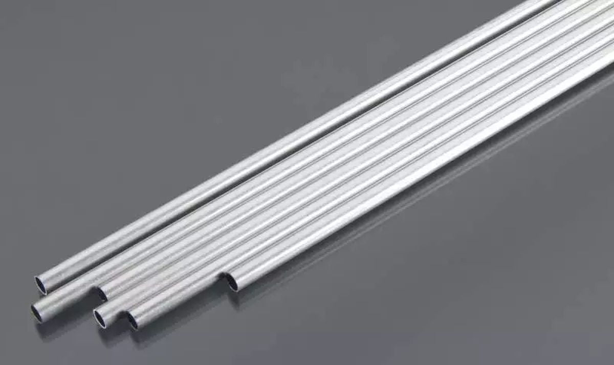 Nickel Silver Micro Tube 0.7 mm x 0.5 mm i.d. 2pcs