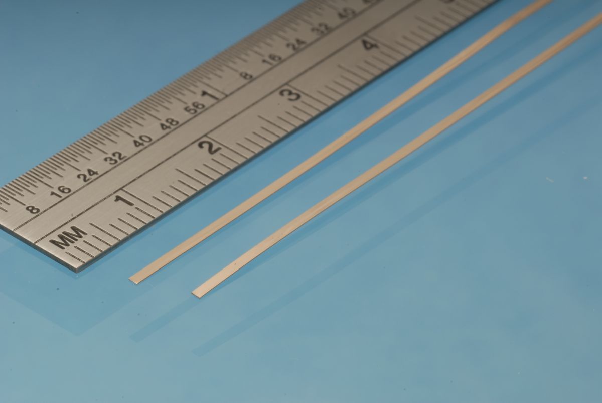 Phosphor Bronze Strip 1 mm x 0.135 mm   2pcs