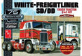 White Freightliner 2-in-1 SC/DD Cabover Tractor