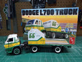 1966 Dodge L700 Truck w/Flatbed Racing Trailer Skill