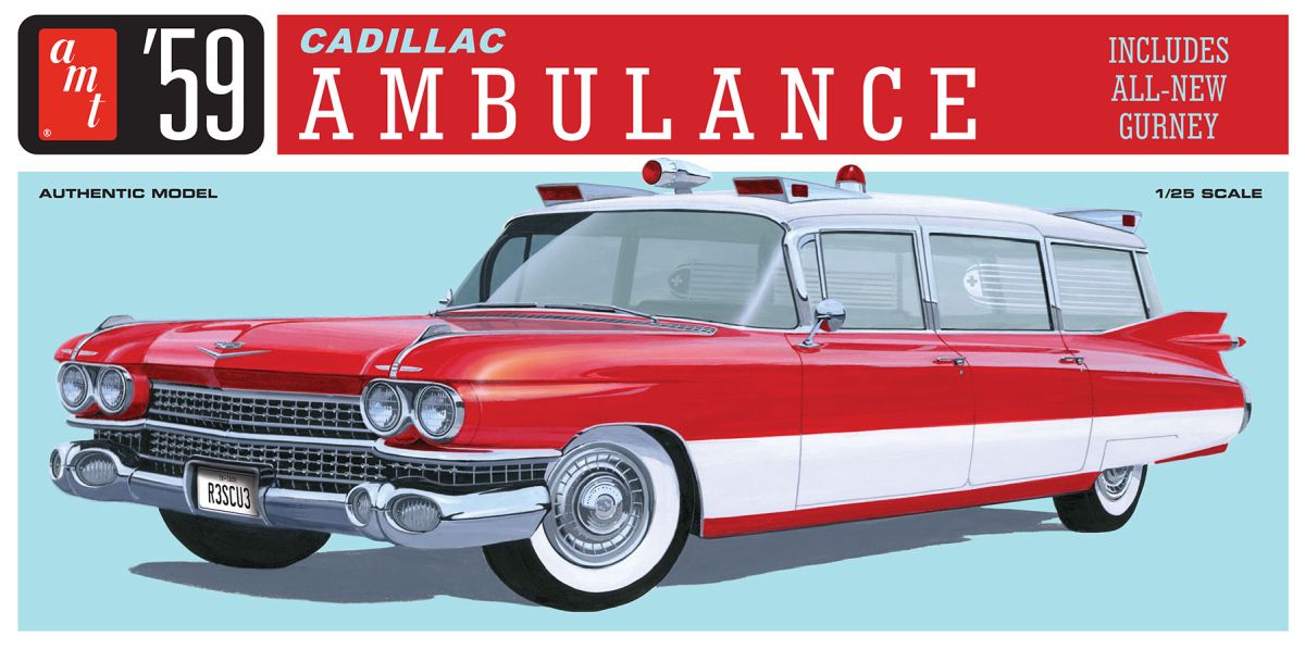 1959 Cadillac Ambulance w/Gurney Skill 2