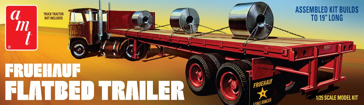 Fruehauf Flatbed Trailer Skill 3