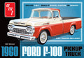 1960 Ford F-100 Pickup w/TrailerNEW TOOLING Skill 2
