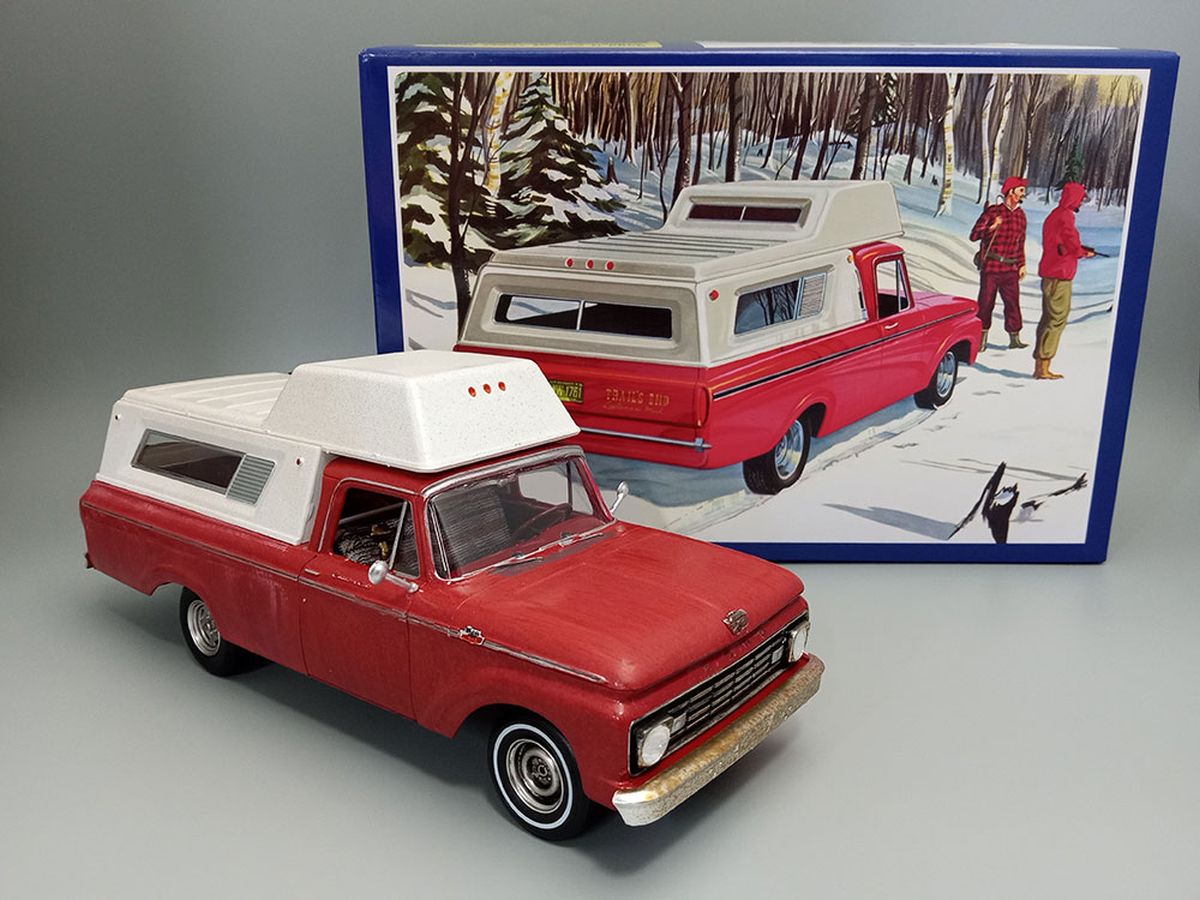 1963 Ford F-100 Camper PickupNEW TOOLING Skill 2