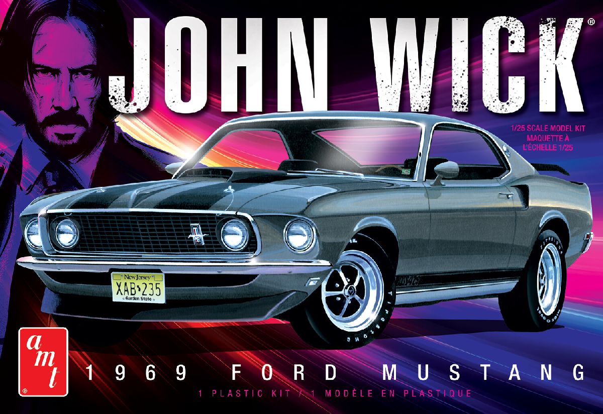 1969 Ford Mustang Mach I John WickNEW TOOLING Skill 2