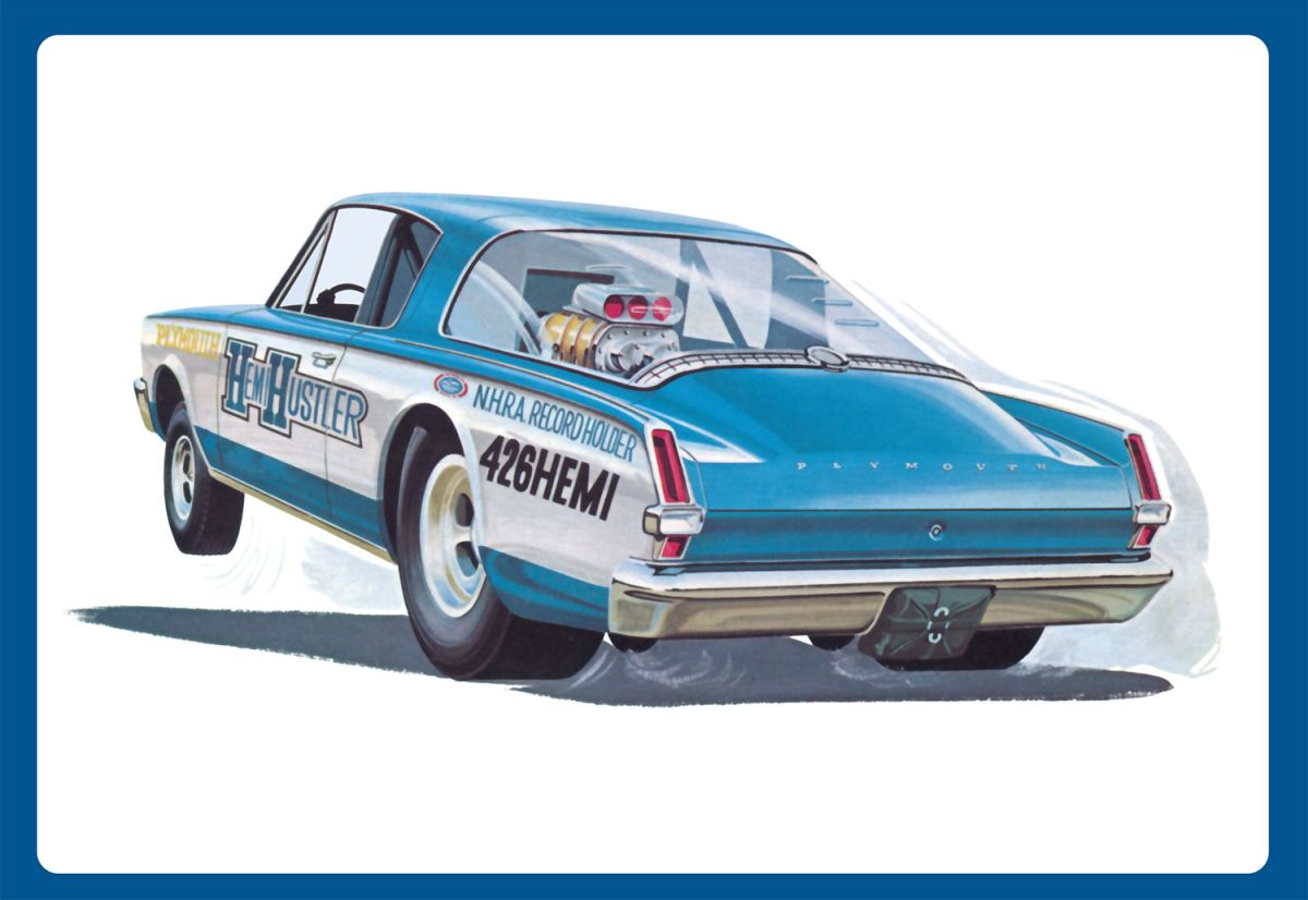 1966 Plymouth Barracuda Funny Car Hemi Hustler Skill