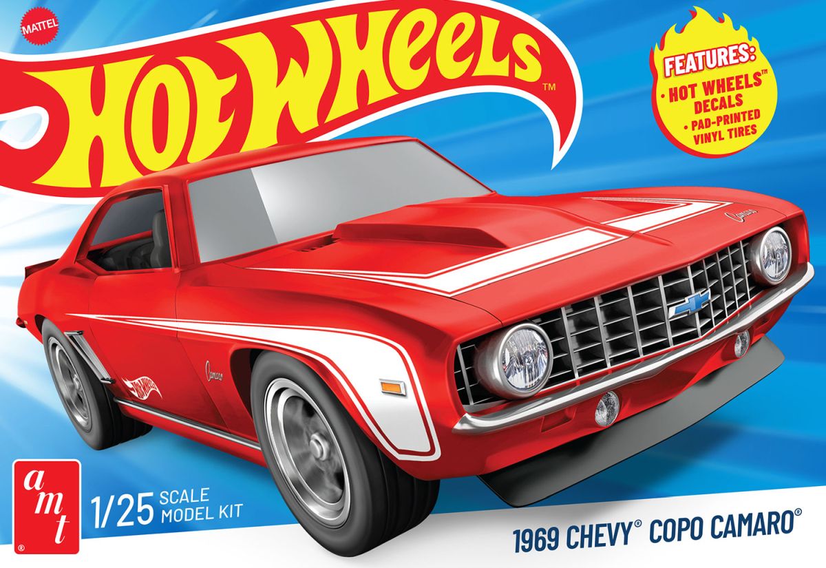 1969 Chevy Camaro COPO Hot Wheels Skill 2