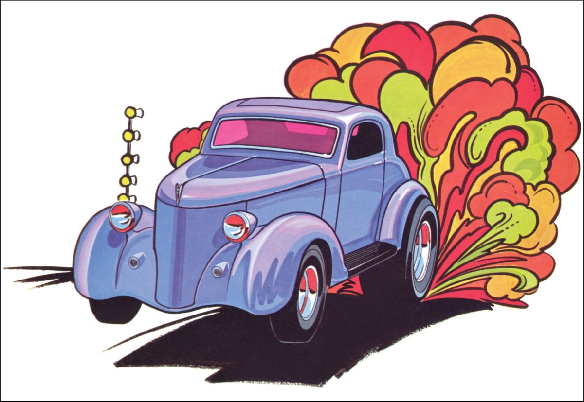 1936 Ford Coupe Gasser Skill 2