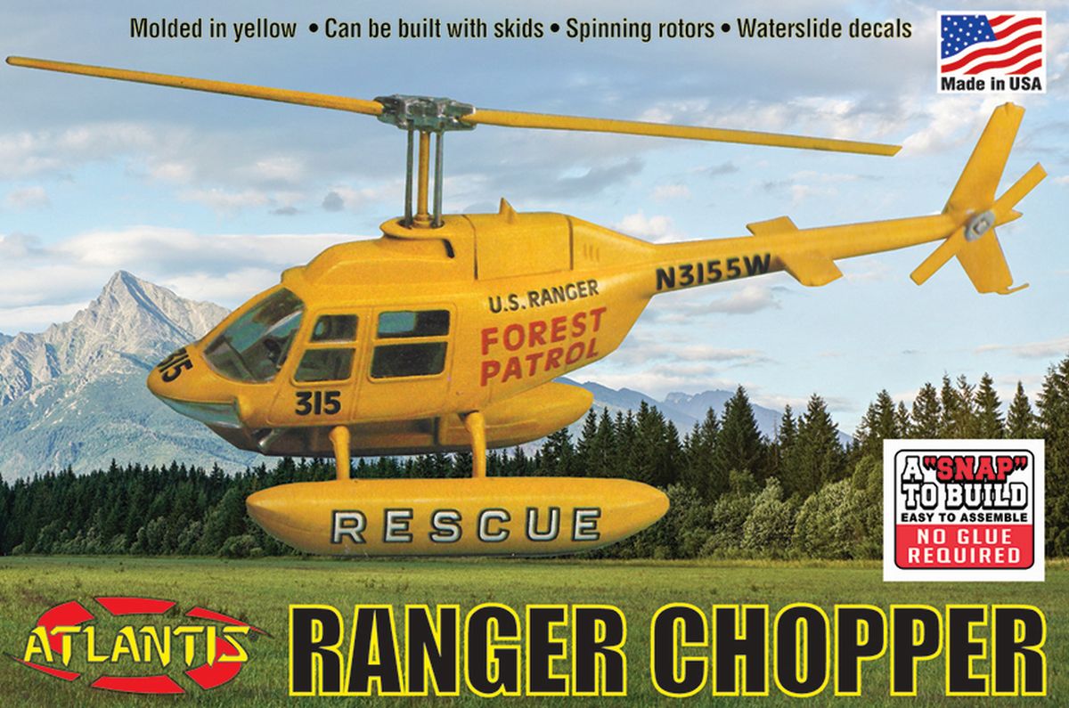Forest Patrol Rescue Helicopter Snap