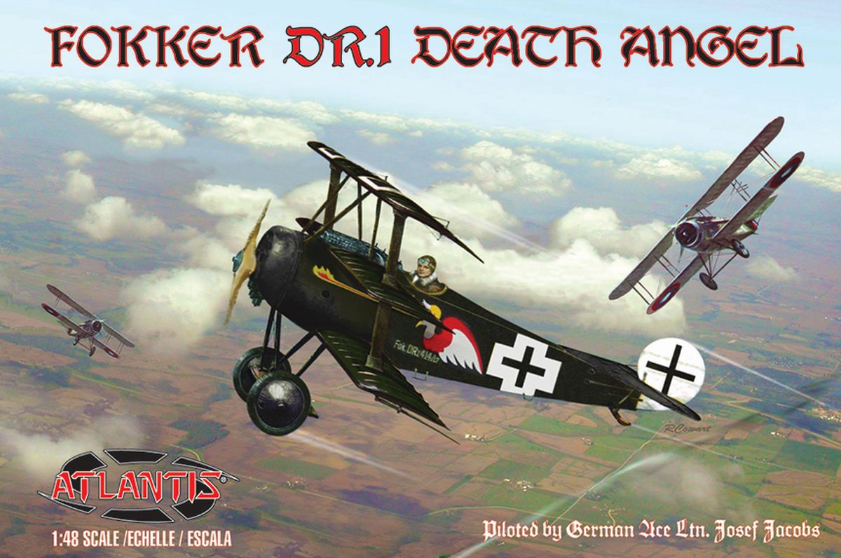 Fokker DR1 Death Angel w/Trading Card