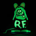 Ed Big Daddy Roth Rat Fink Figure Glow in the Dark