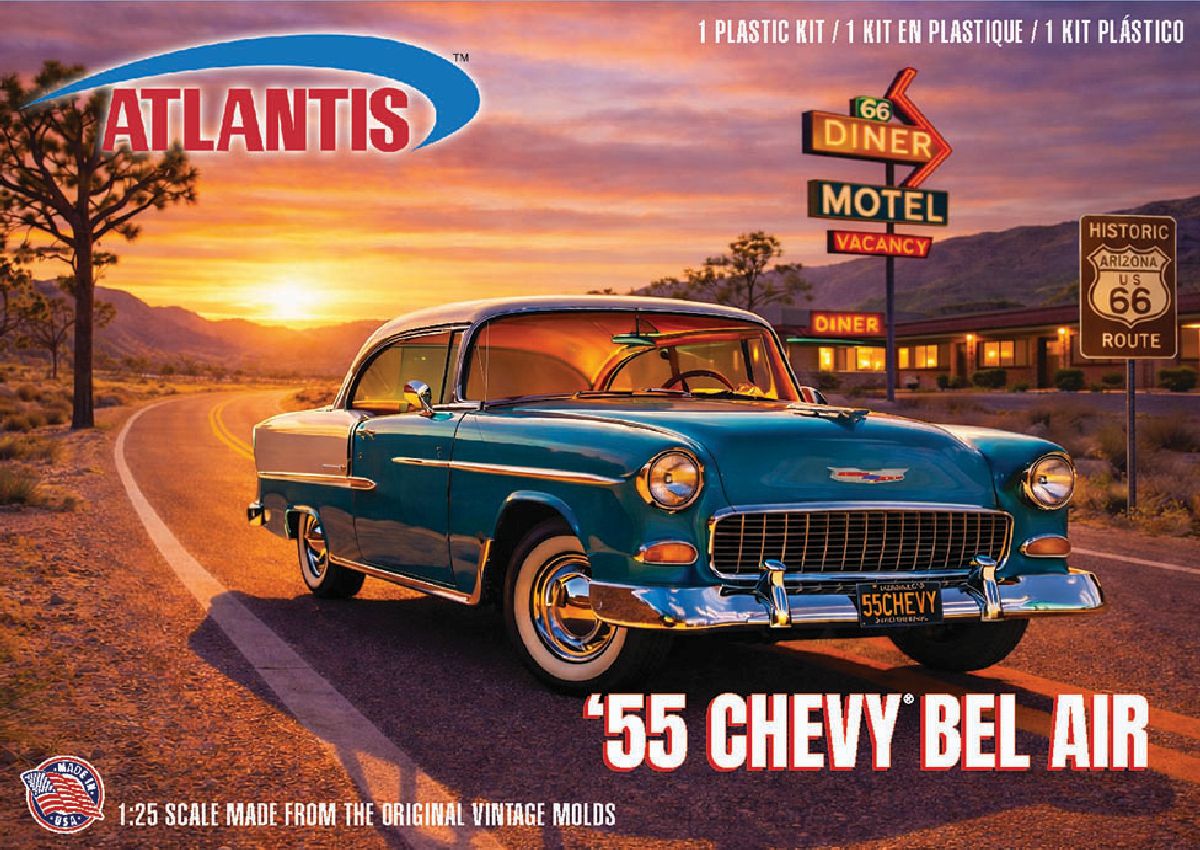 U.S. Route 66 - 1955 Chevrolet Bel Air Hardtop