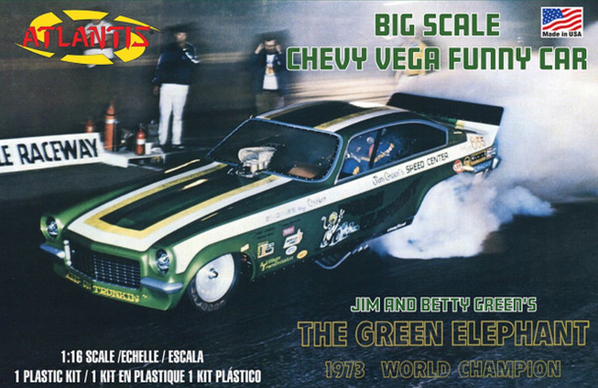 Green Elephant Vega Funny Car