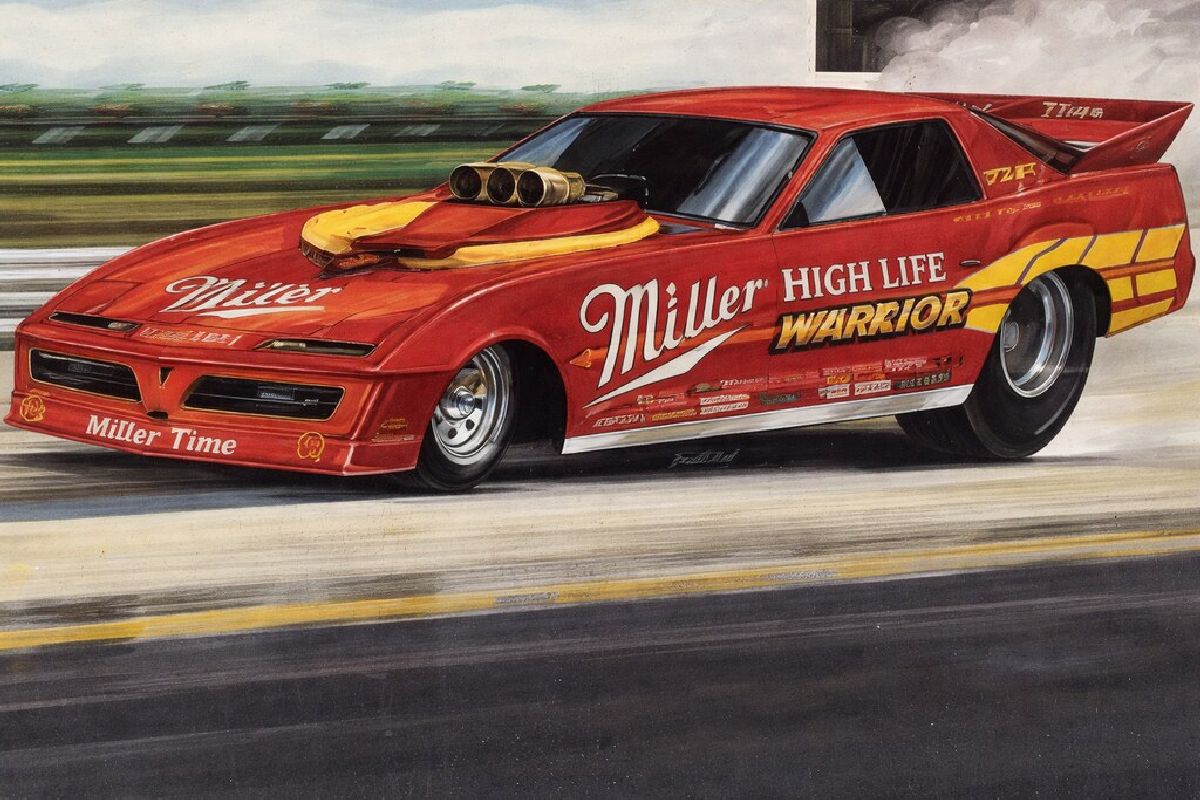 Dale Pulde's 1984 Miller Warrior Funny Car