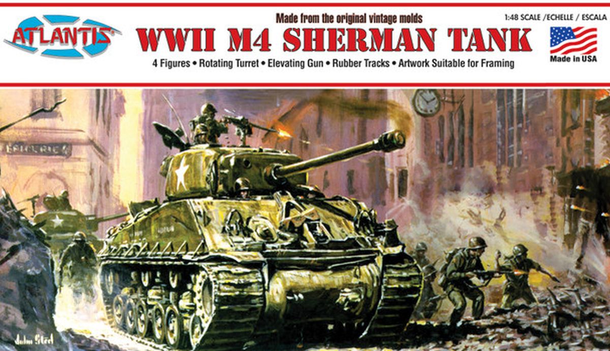 WWII Sherman Tank
