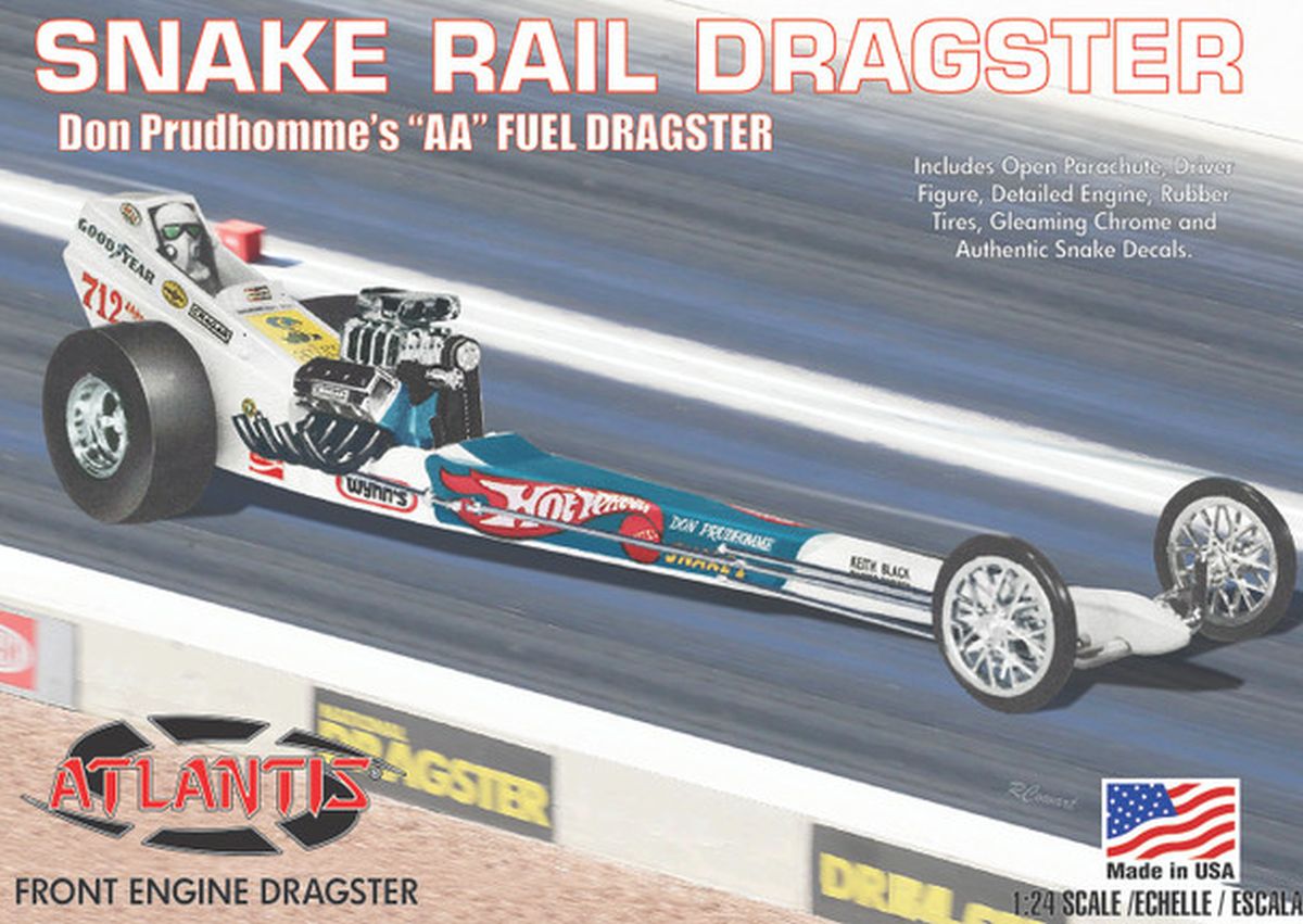 Don Prudhomme Snake Front Engine Dragster