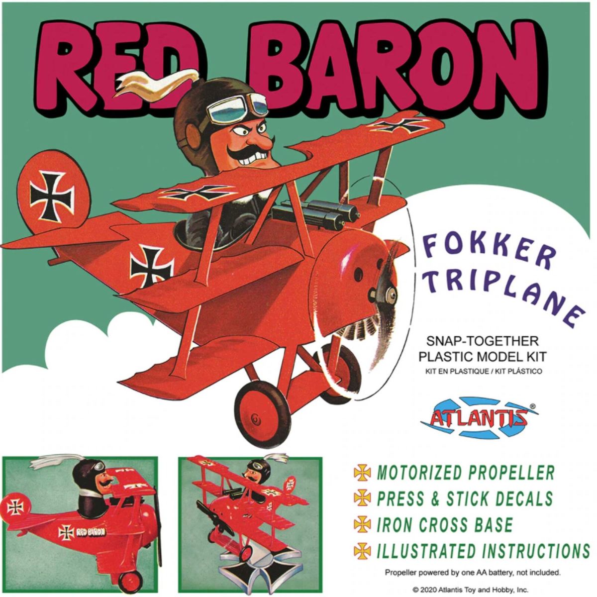 Red Baron Fokker Tri Plane Snap