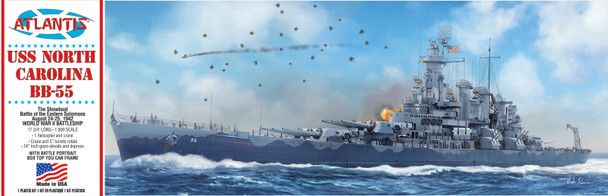 USS North Carolina BB-55 Battleship