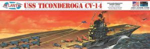 USS Ticonderoga Carrier CV14 Essex Class Angled Deck
