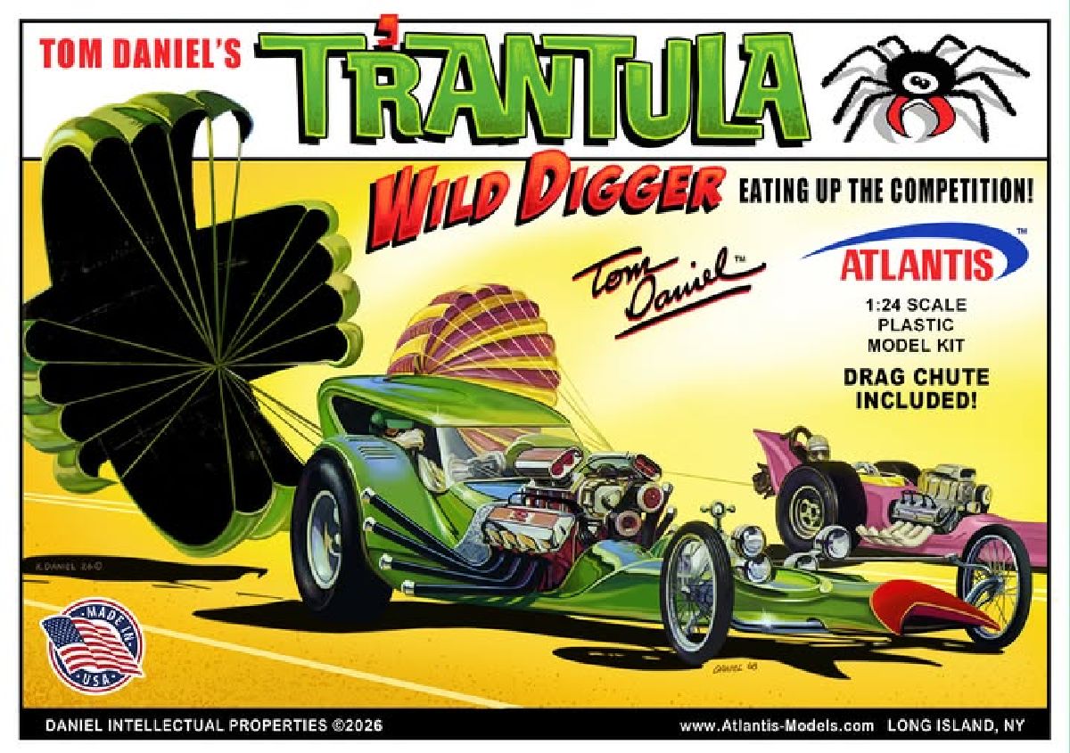 Tom Daniel - T'rantula Wild Digger Dragster Show Rod