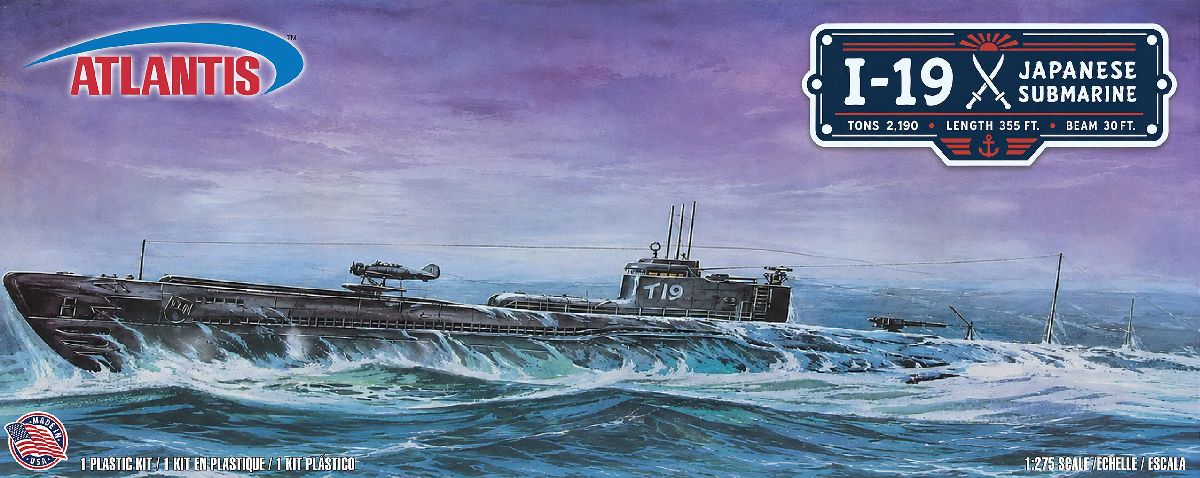 Japanese Navy World War II Type B1 Submarine I-19