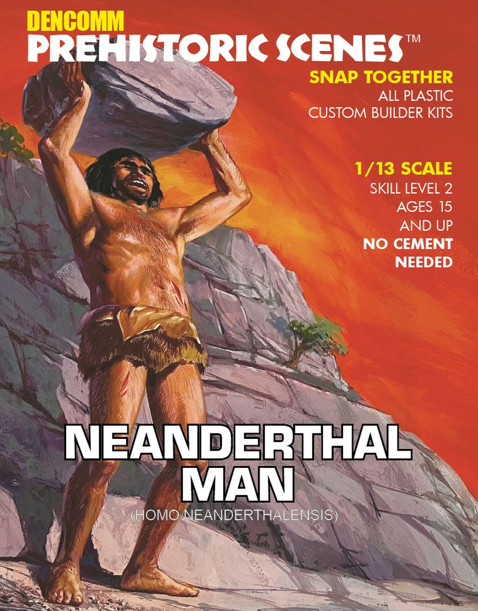 DENCOMM Prehistoric Scenes - Neanderthal Man - 55th Annivers
