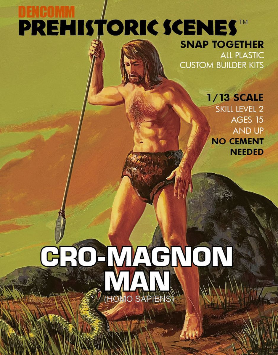 DENCOMM Prehistoric Scenes - Cro-Magnon Man - 55th Anniversa