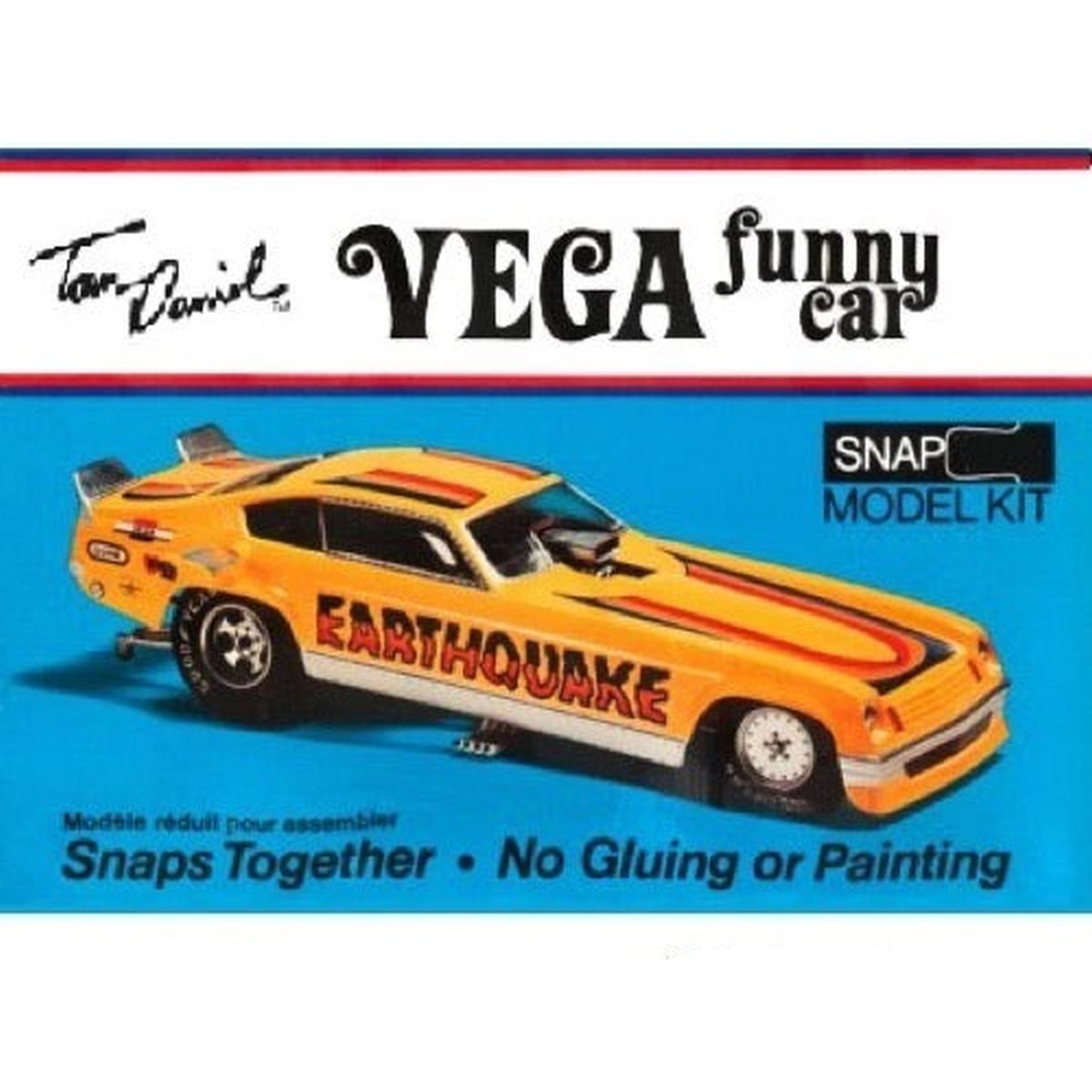 Snap Tom Daniel Earthquake Vega Funny Car