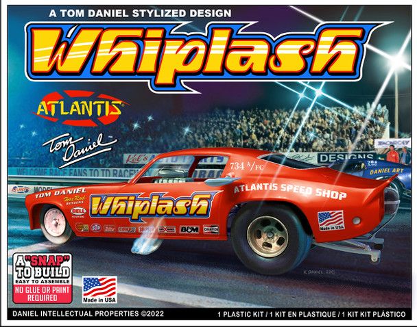 Snap Tom Daniel Whiplash Camaro Funny Car
