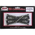 HO Code 100 25* Crossing