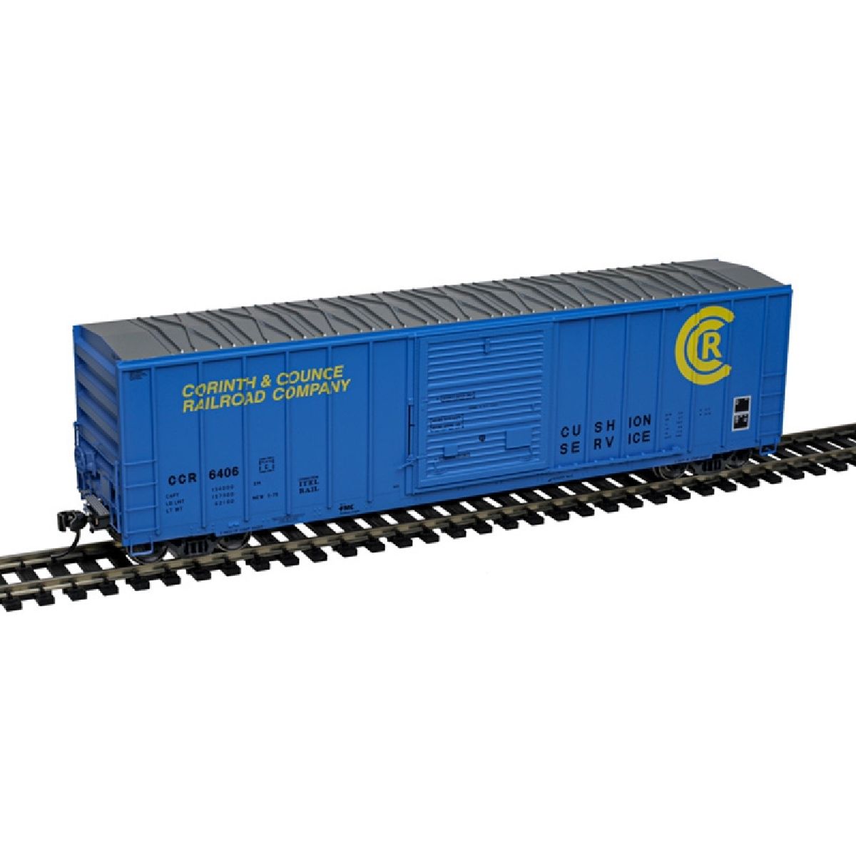 HO Fmc 5347 Box Car Corinth & Counce #6406
