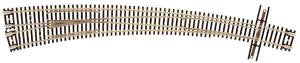 N Code 55  LH Curved Switch/21.25'' R