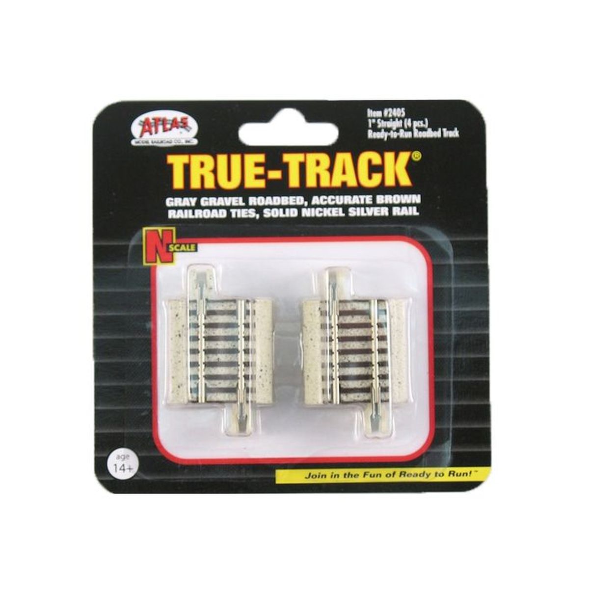 N Code 65 True-Track 1''Straight/4pk