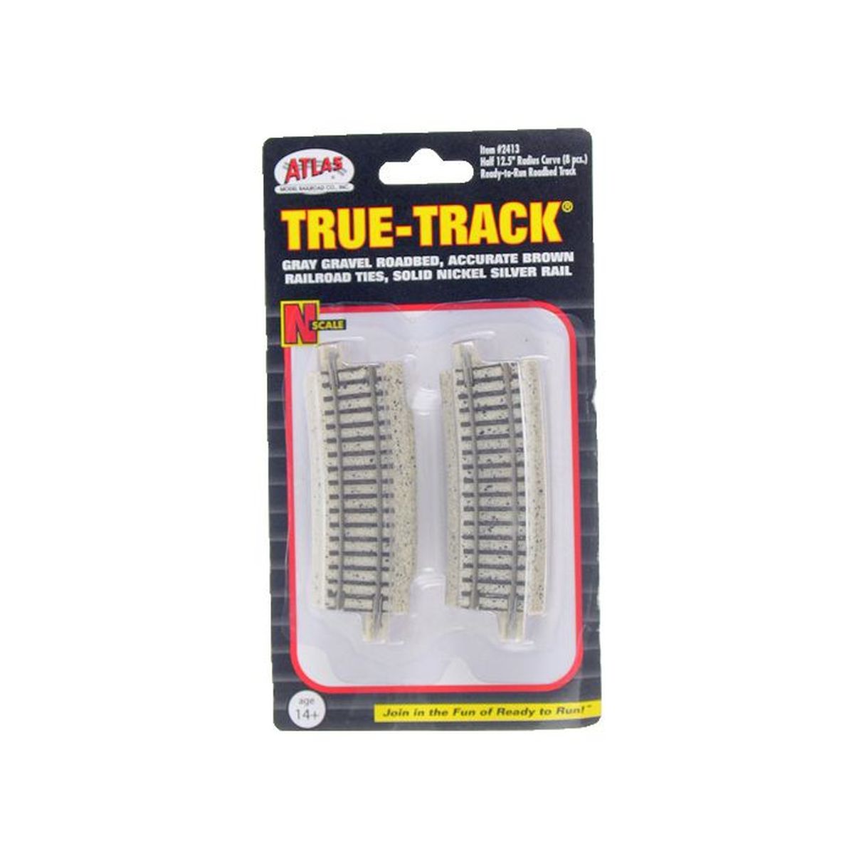 N Code 65 True-Track 1/2-12.5'' Radius/8pk