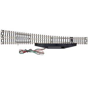 Code 80  Nickel Silver #8 Turnout Right Hand Remote
