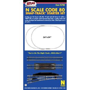 N Code 80 Snap-Track Starter Set 36x24